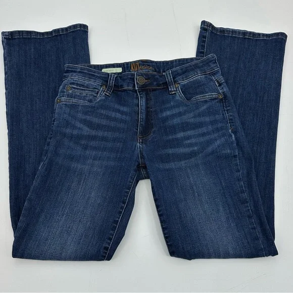 KUT from the Kloth Nicole Bootcut Jeans Dark Wash Size 6 - Picture 14 of 14